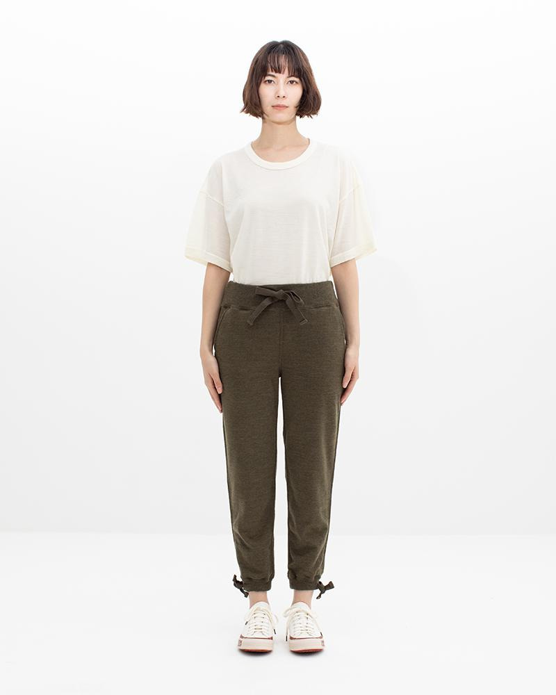 SWEAT PANTS (SUPERFINE) W OLIVE - 2