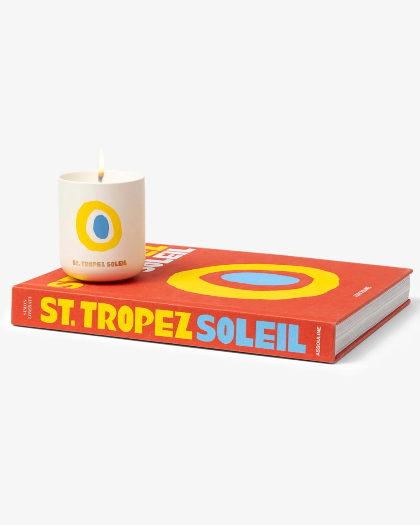 St. Tropez Soleil - Candle and Book Gift Set - 1