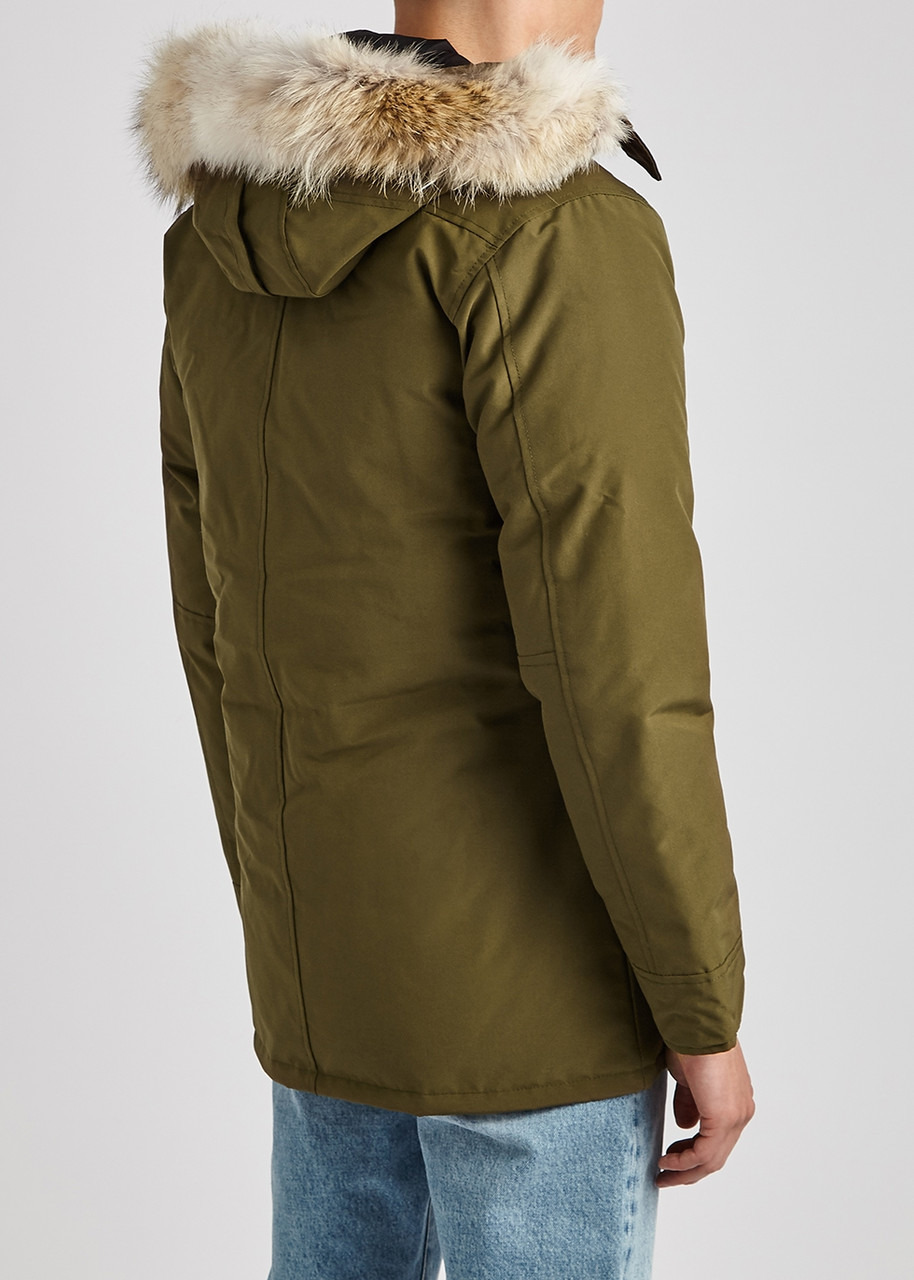 Canada Goose Chateau Fusion Fit Army Green Arctic-Tech Parka - 3