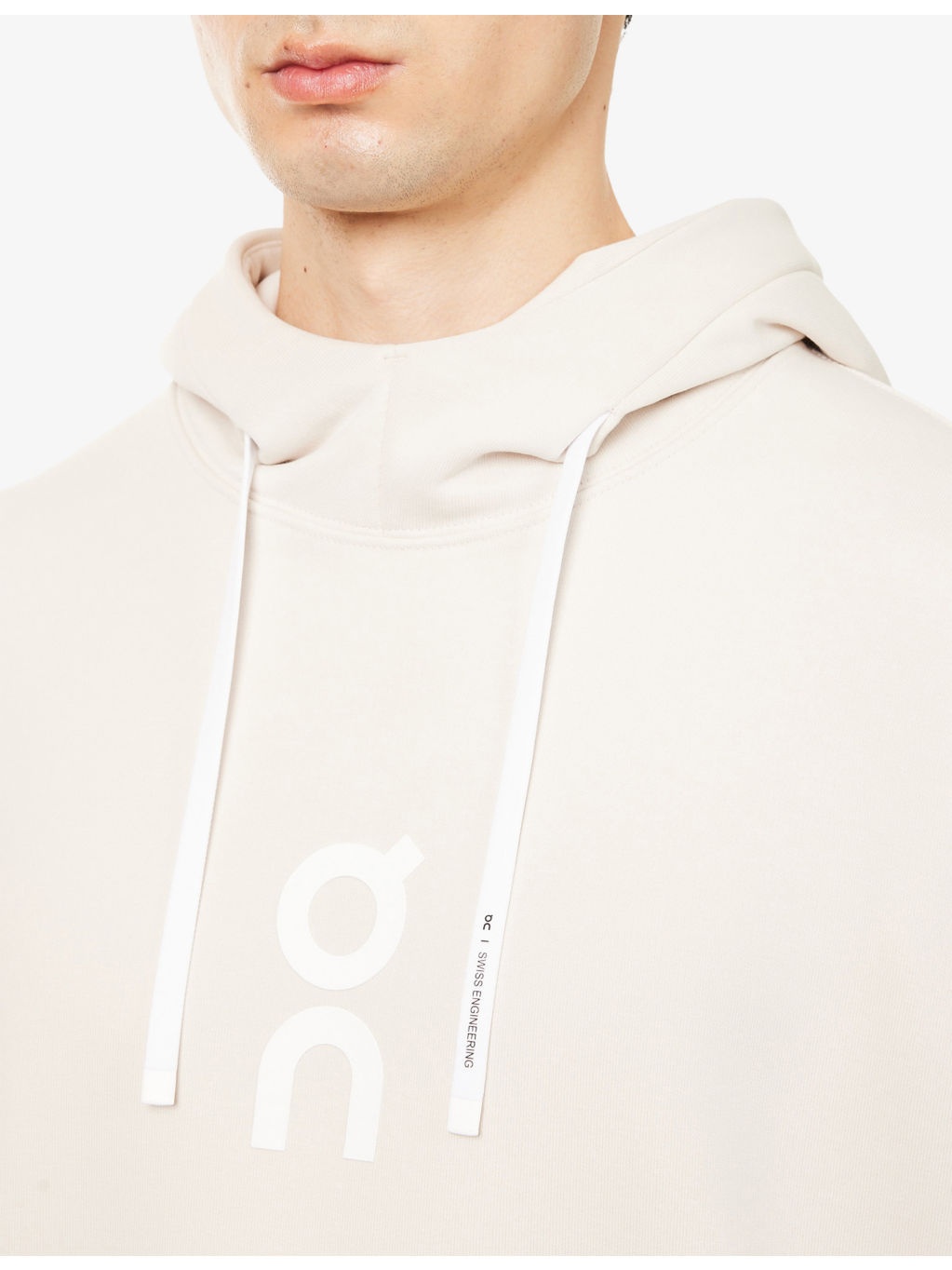 Club Brand-Print Cotton-Blend Hoody - 5