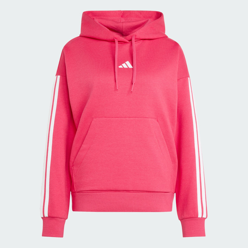 ESSENTIALS 3-Stripes FLEECE HOODIE 1