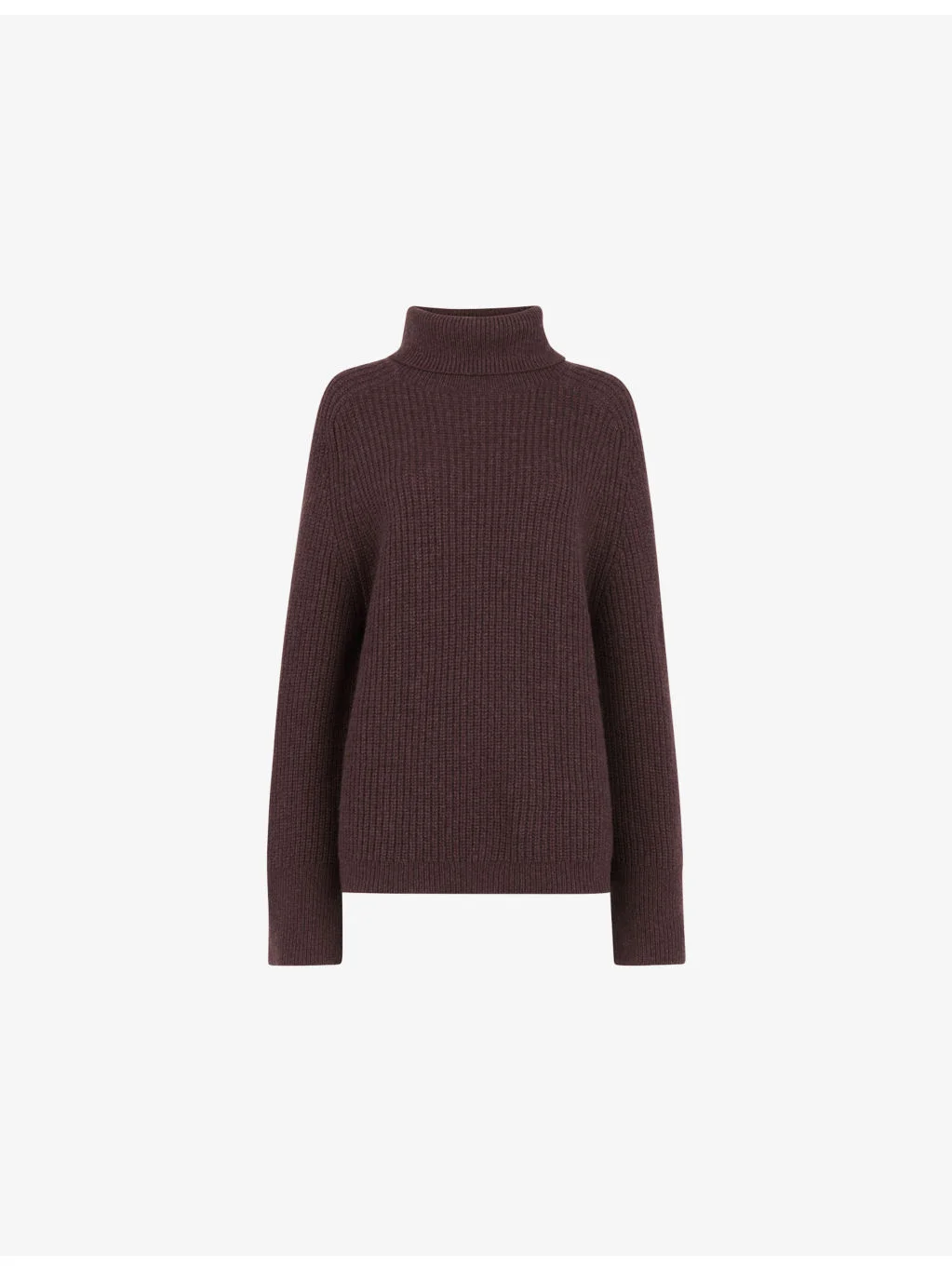 Heavy Roll-Neck Wool Jumper - 1