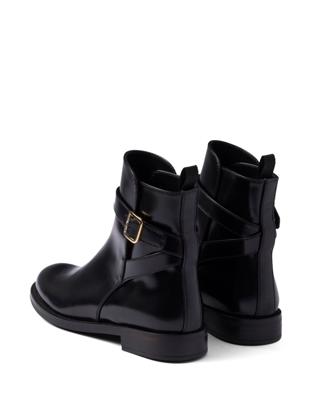 logo-print boots - 3