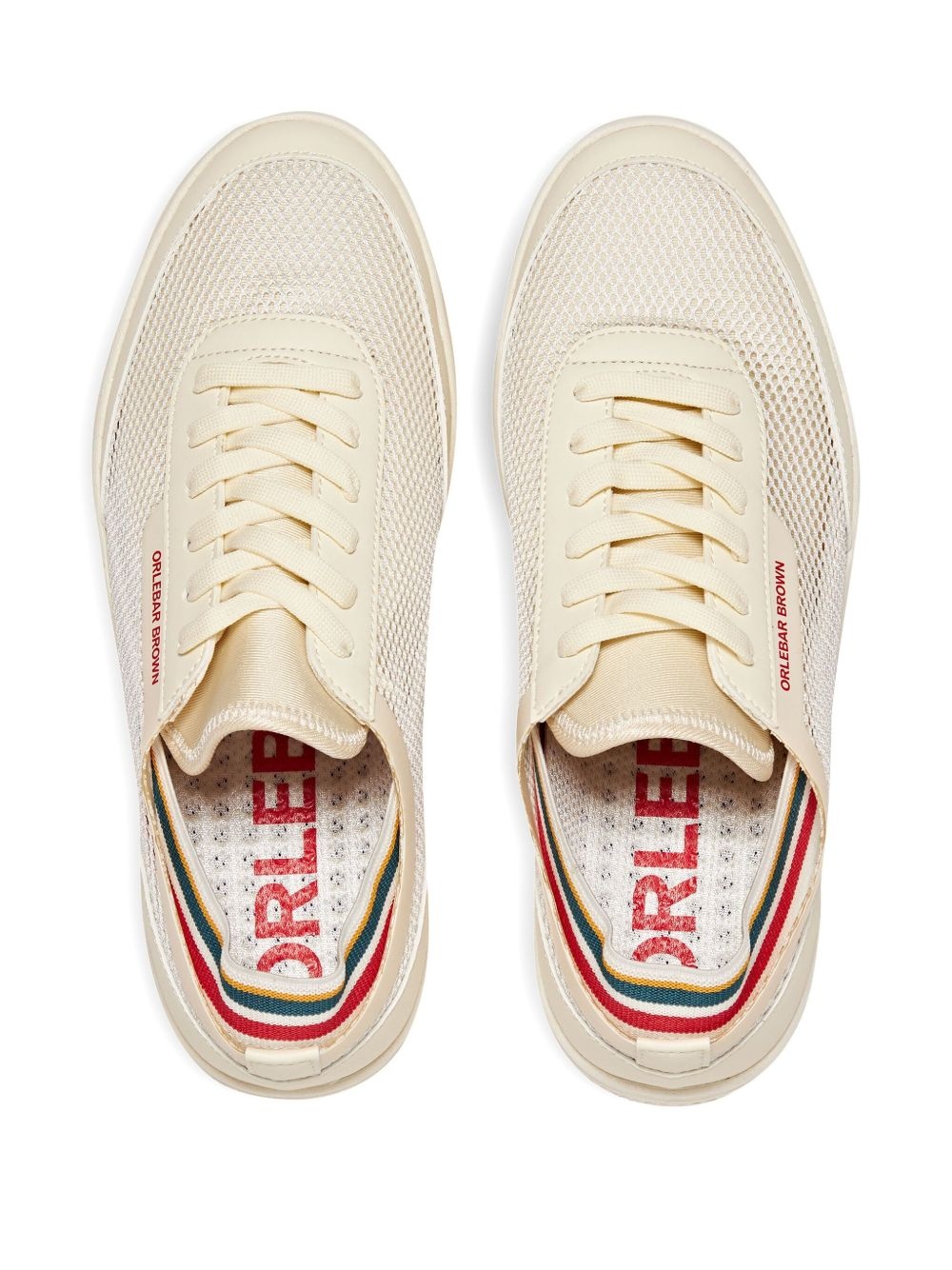 Larson mesh-panelled low-top sneakers - 3