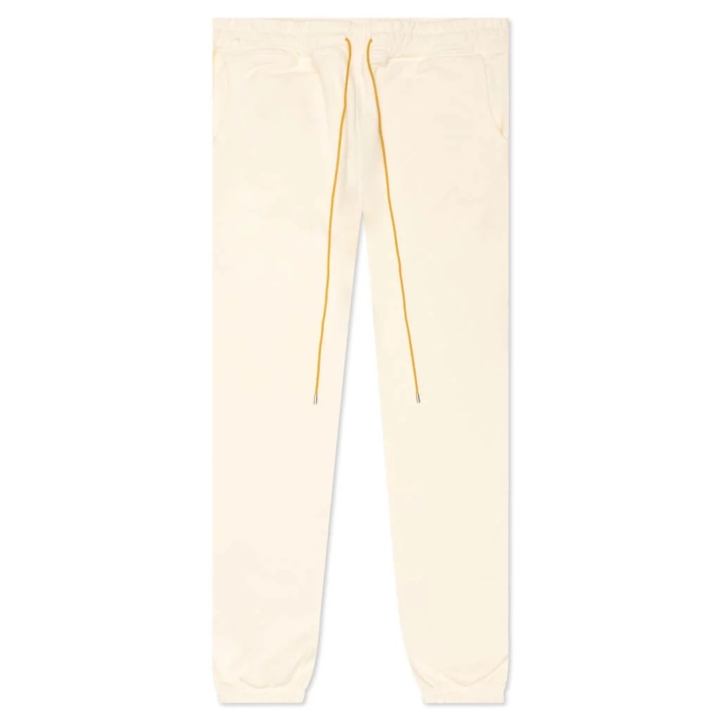 RHUDE SWEATPANT - VINTAGE WHITE - 1