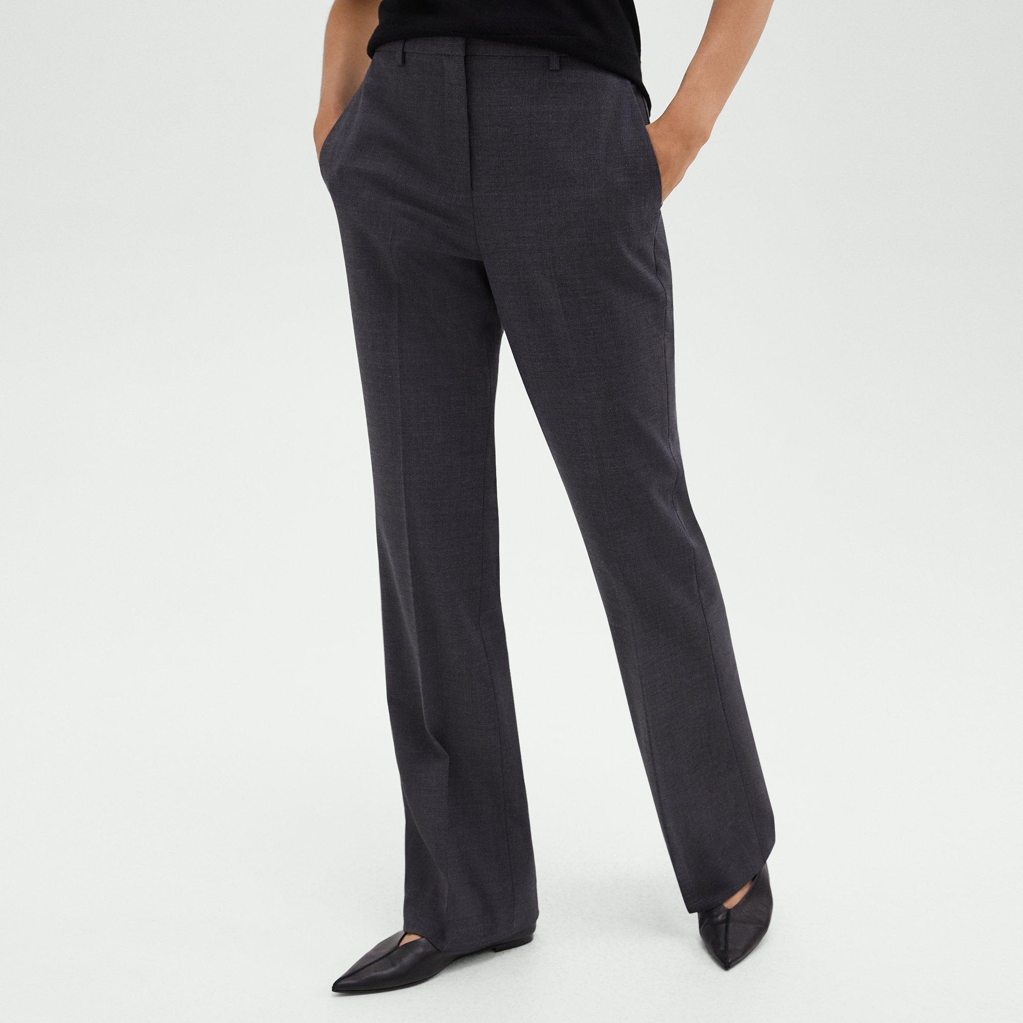 Flared Pant in Good Wool - 5