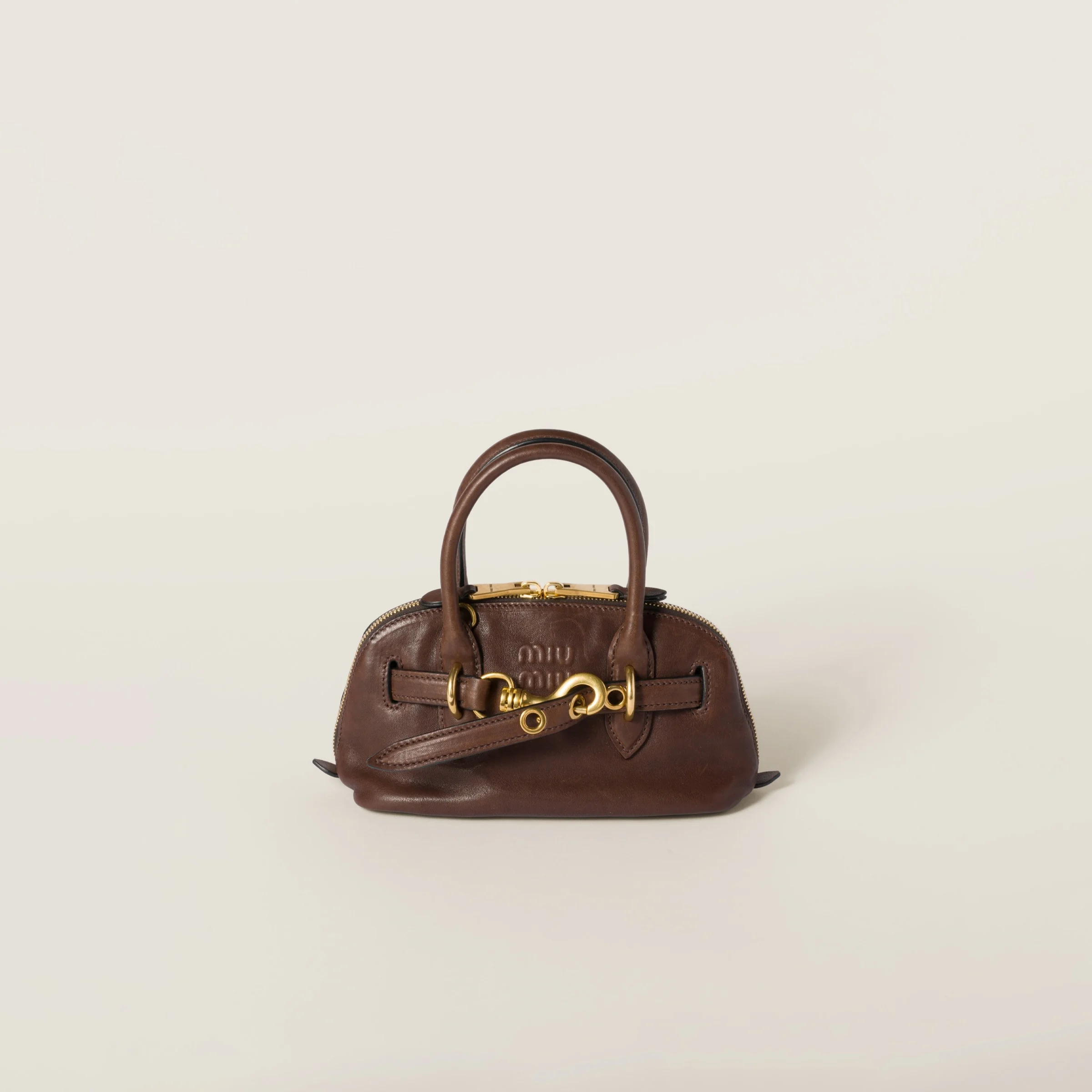 Aventure mini nappa leather bag - 1