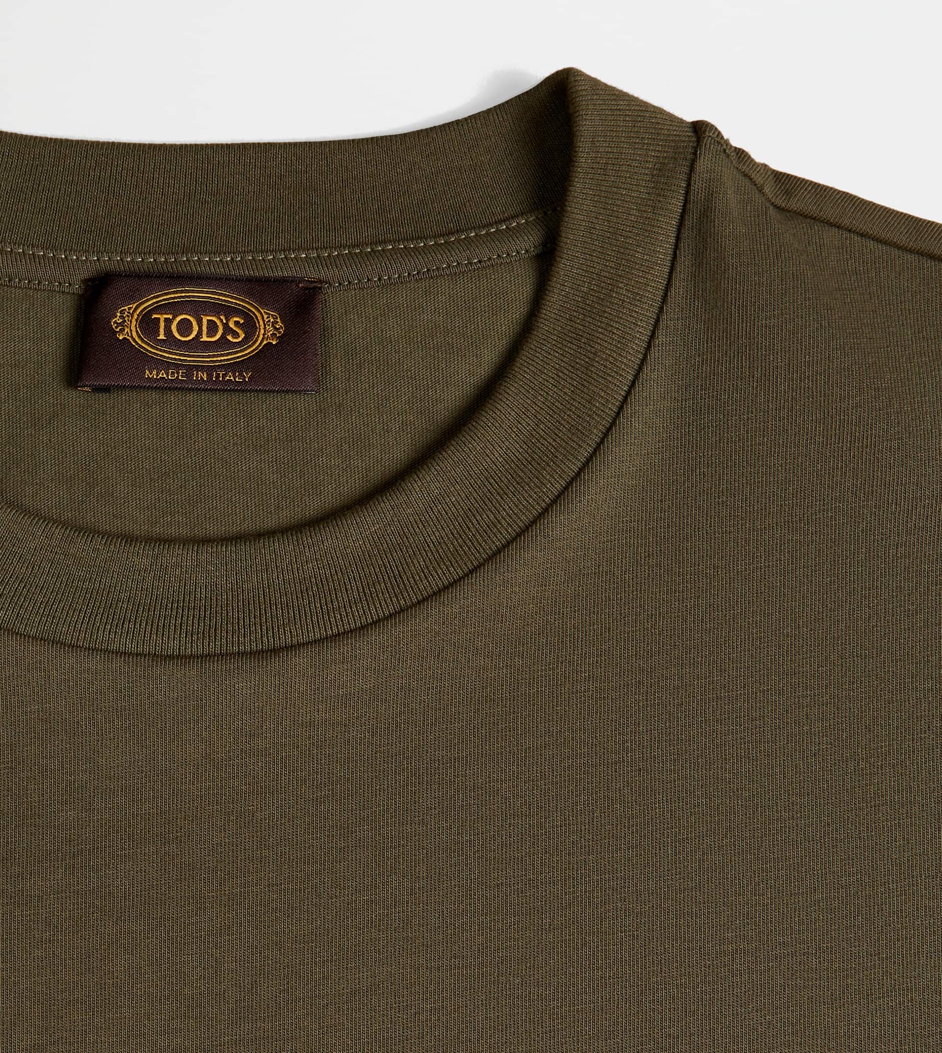 T-SHIRT IN JERSEY - GREEN - 3