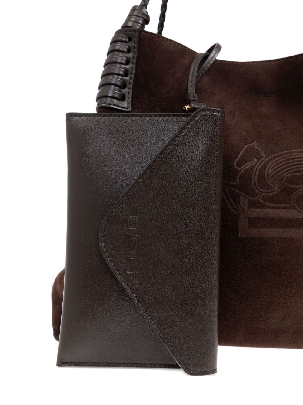 suede shoulder bag - 5