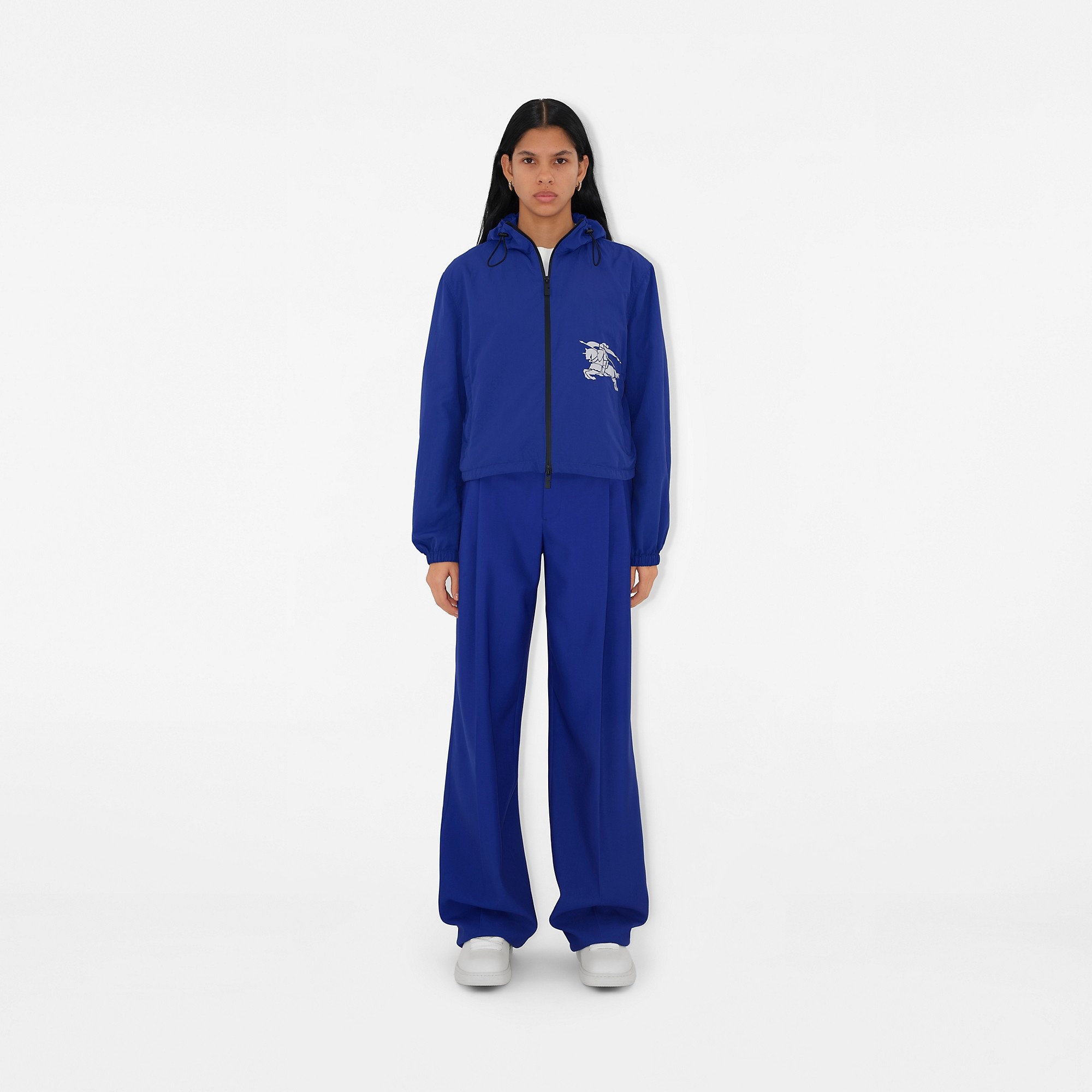 Cropped Nylon Jacket - 2