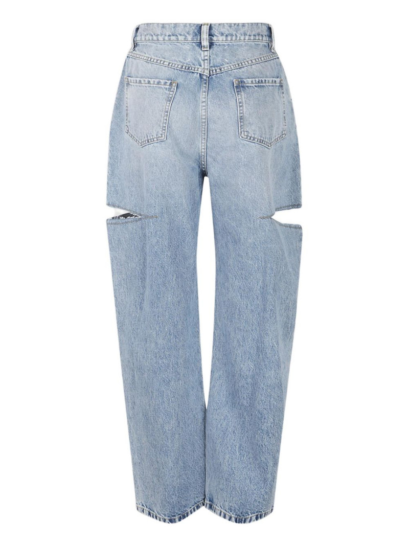 Maison Margiela 5 pocket cutout jeans outlook