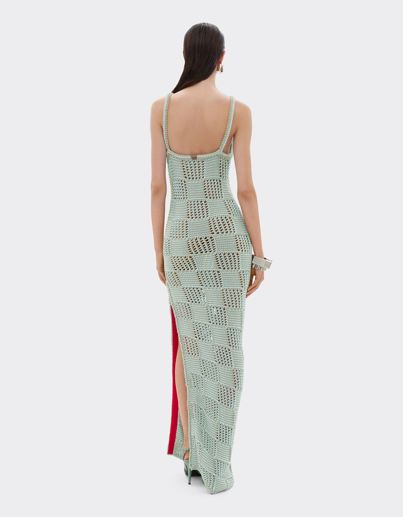 3D cotton long dress 4