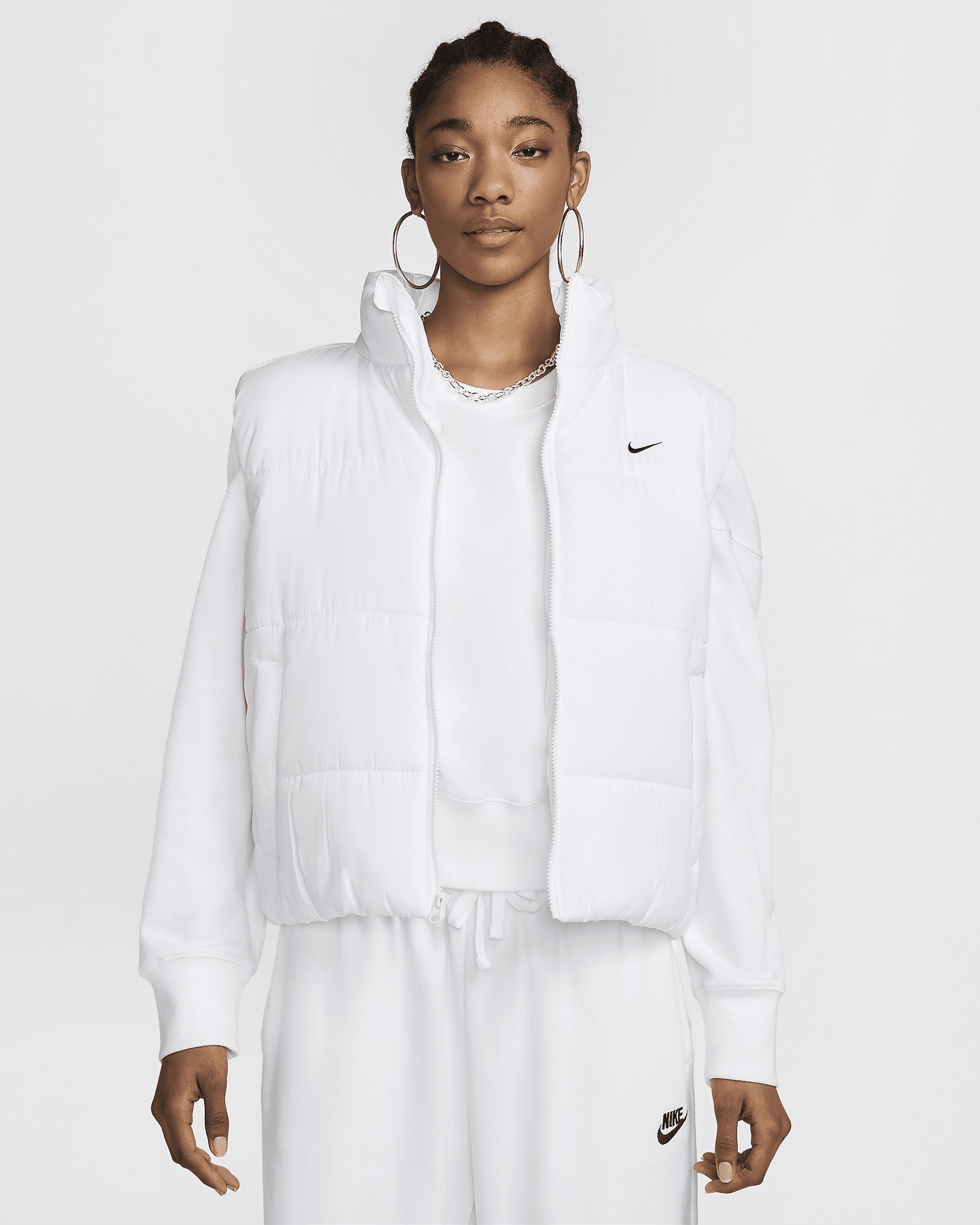 Nike Sportswear Classic Puffer Women's Therma-FIT Loose Vest - 1