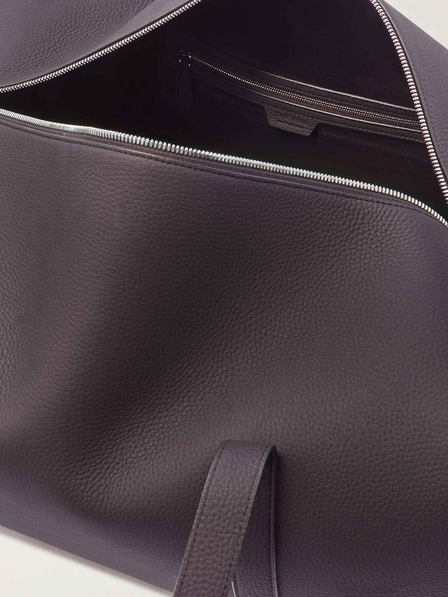Gio Duffle Full-Grain Leather Weekend Bag - 3