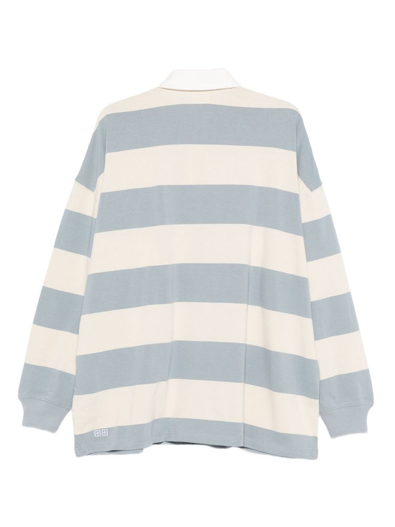 Ksubi striped polo top outlook