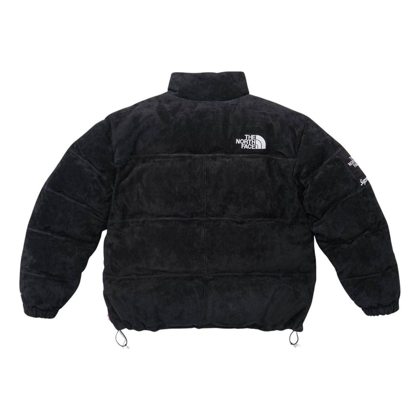 Supreme x The North Face Suede Nuptse Jacket 'Black White' SUP-FW23-213 - 2