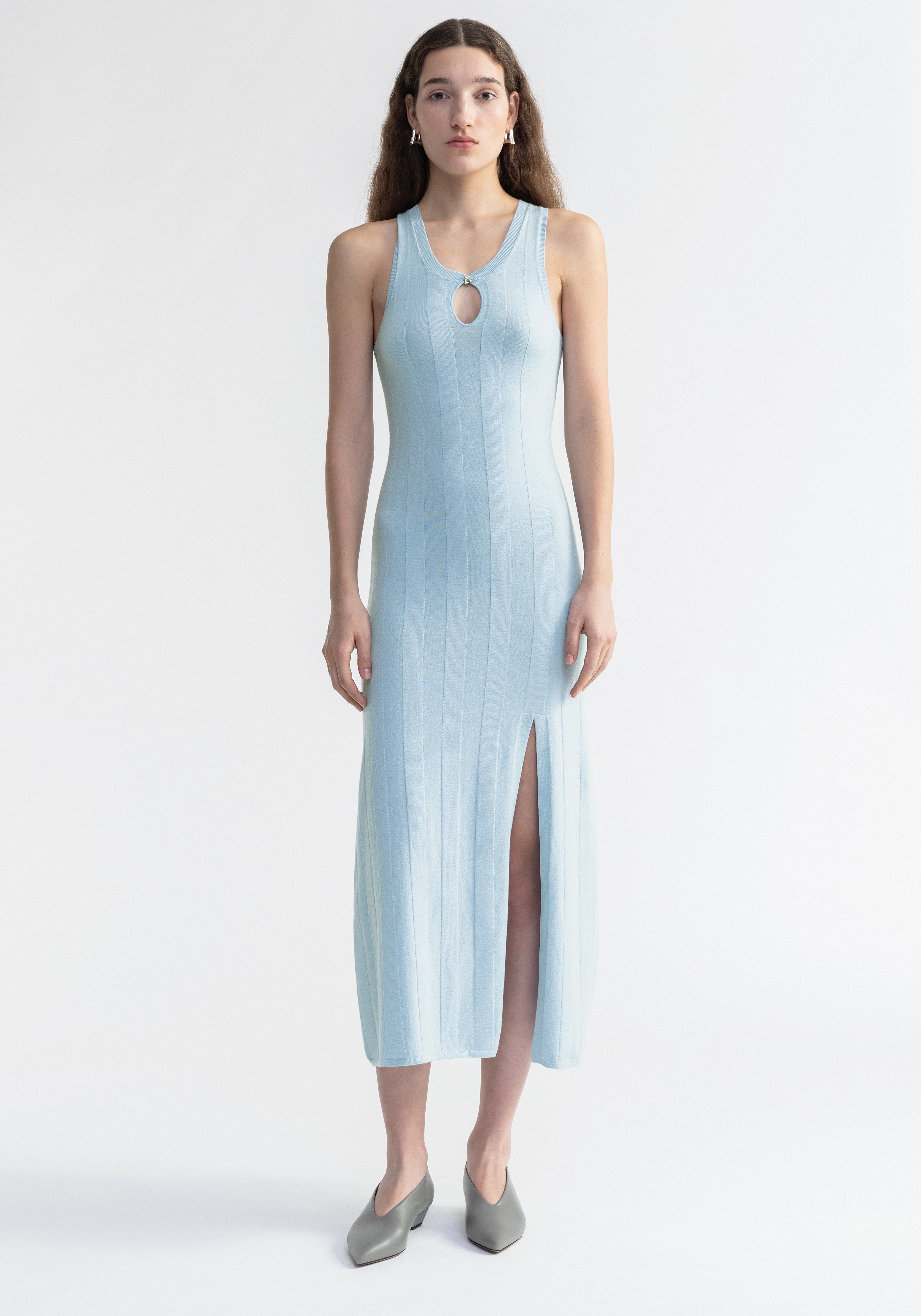 BELLE
Extrafine merino wool maxi dress - 2