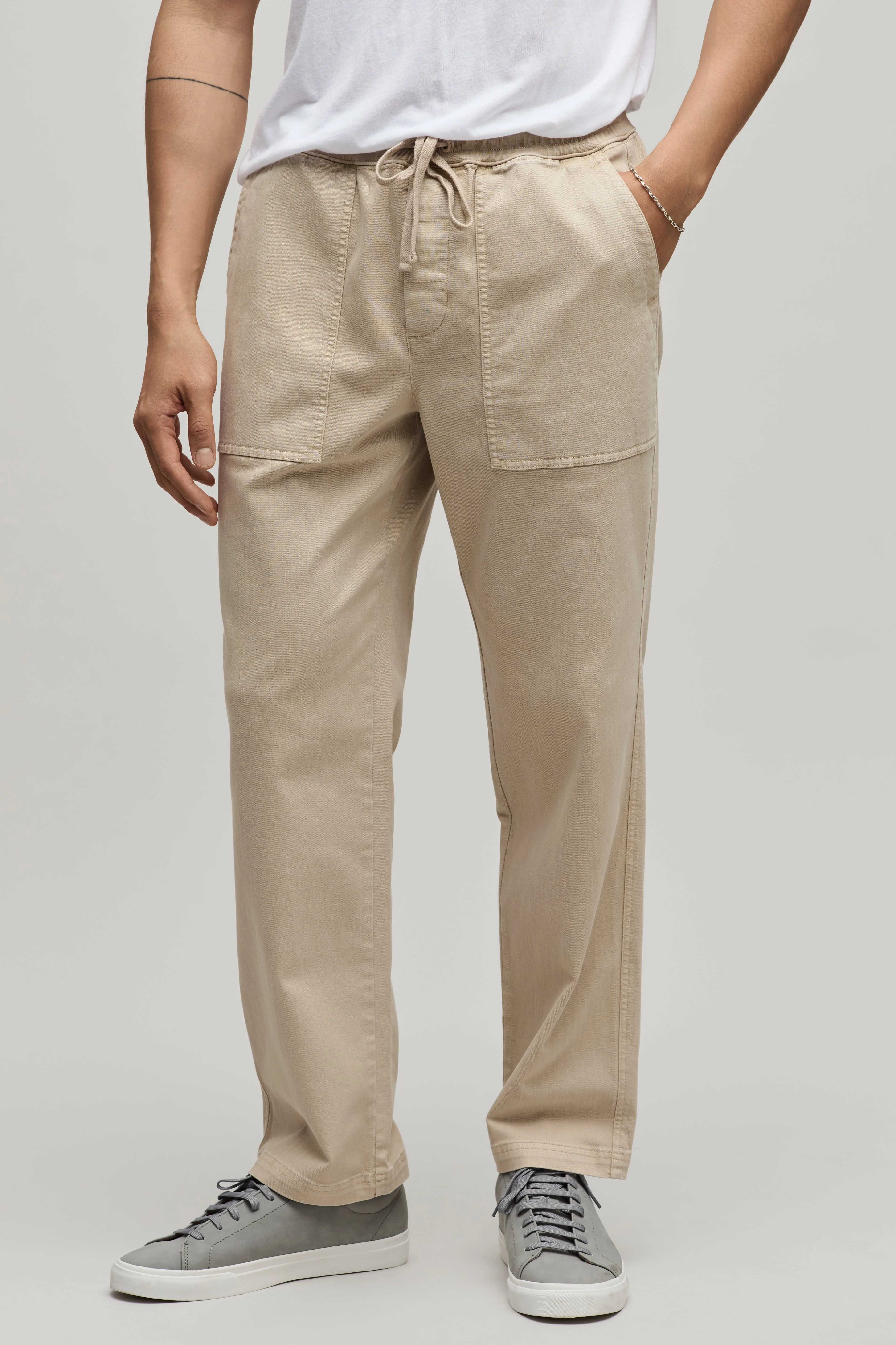 Cotton Twill Utility Pant - 1
