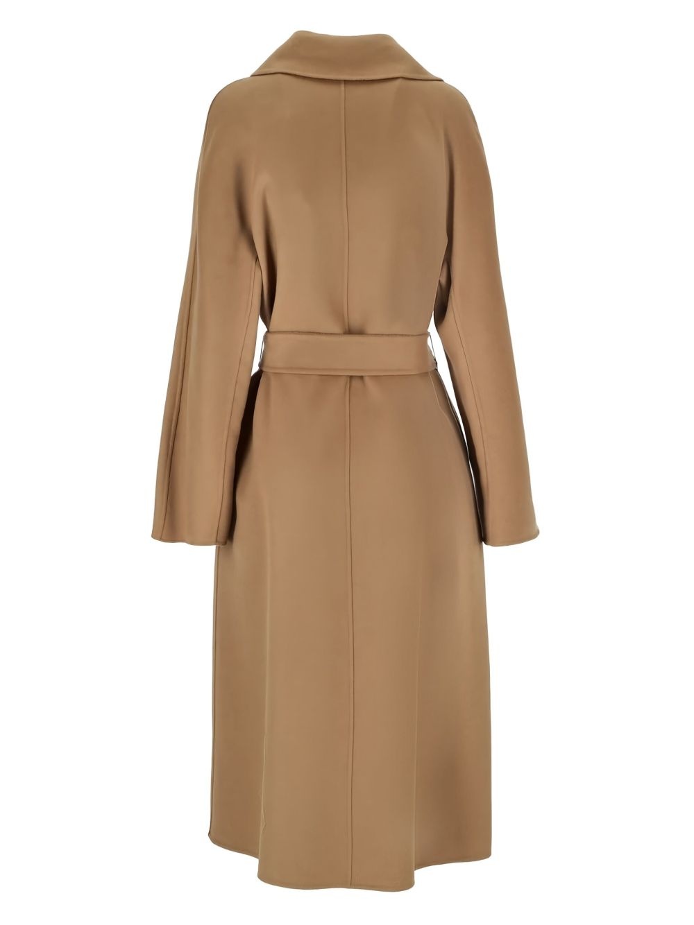 belted wrap coat - 2