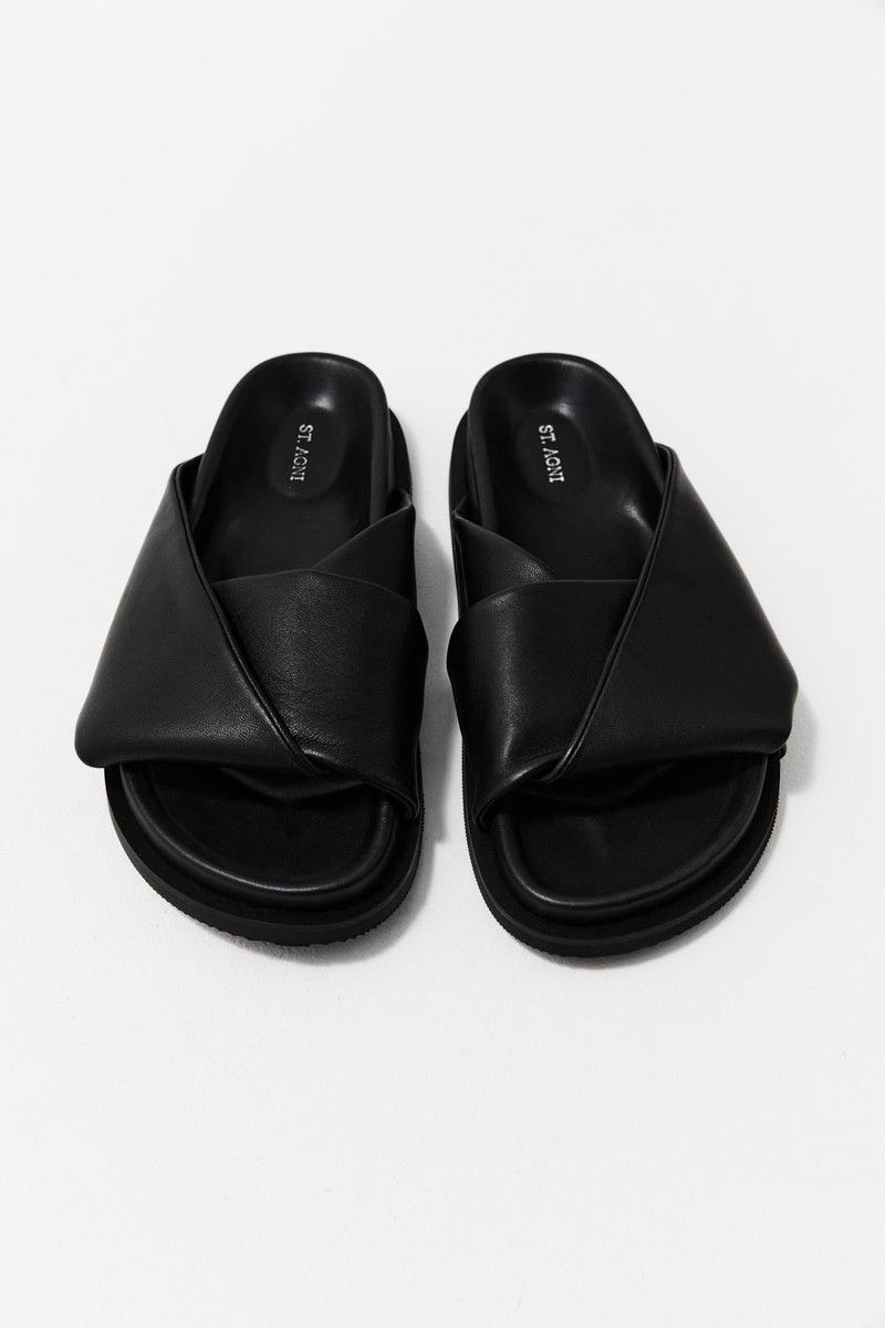 Fold Detail Slide - Black 1