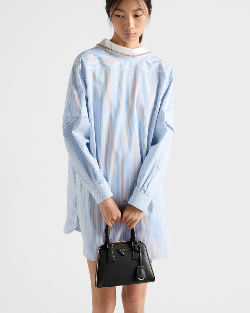 Prada Prada Pyramid Saffiano leather mini bag outlook