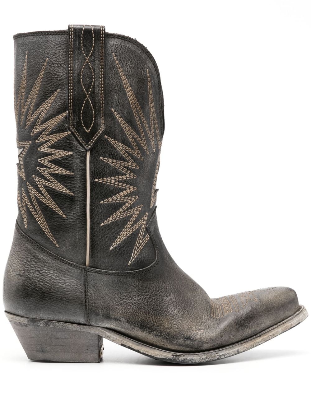 Wishstar leather western boots - 1