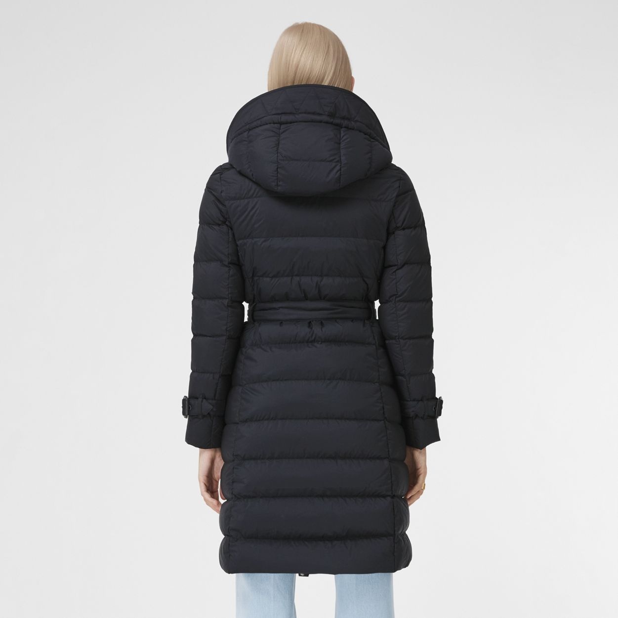 Detachable Hood Down-filled Coat - 5