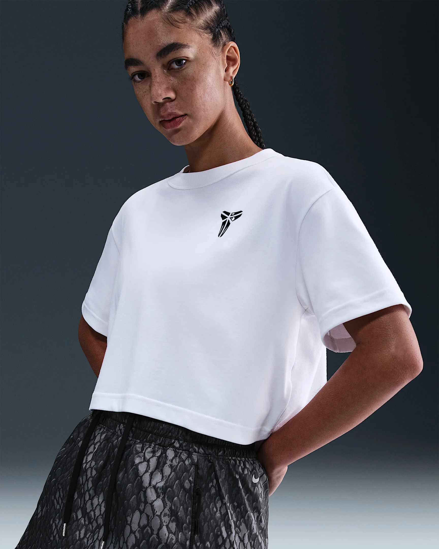 Kobe Women's Dri-FIT Cropped Basketball T-Shirt - 1