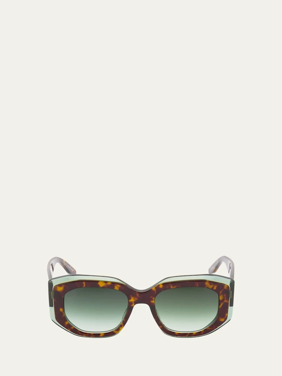 Crescendo Square Acetate Sunglasses - 1