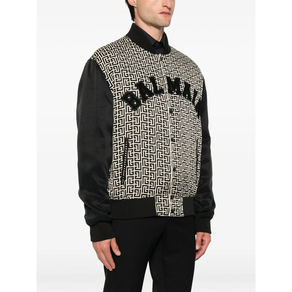 Balmain Black Jackets - Bomber Jackets Men - 4