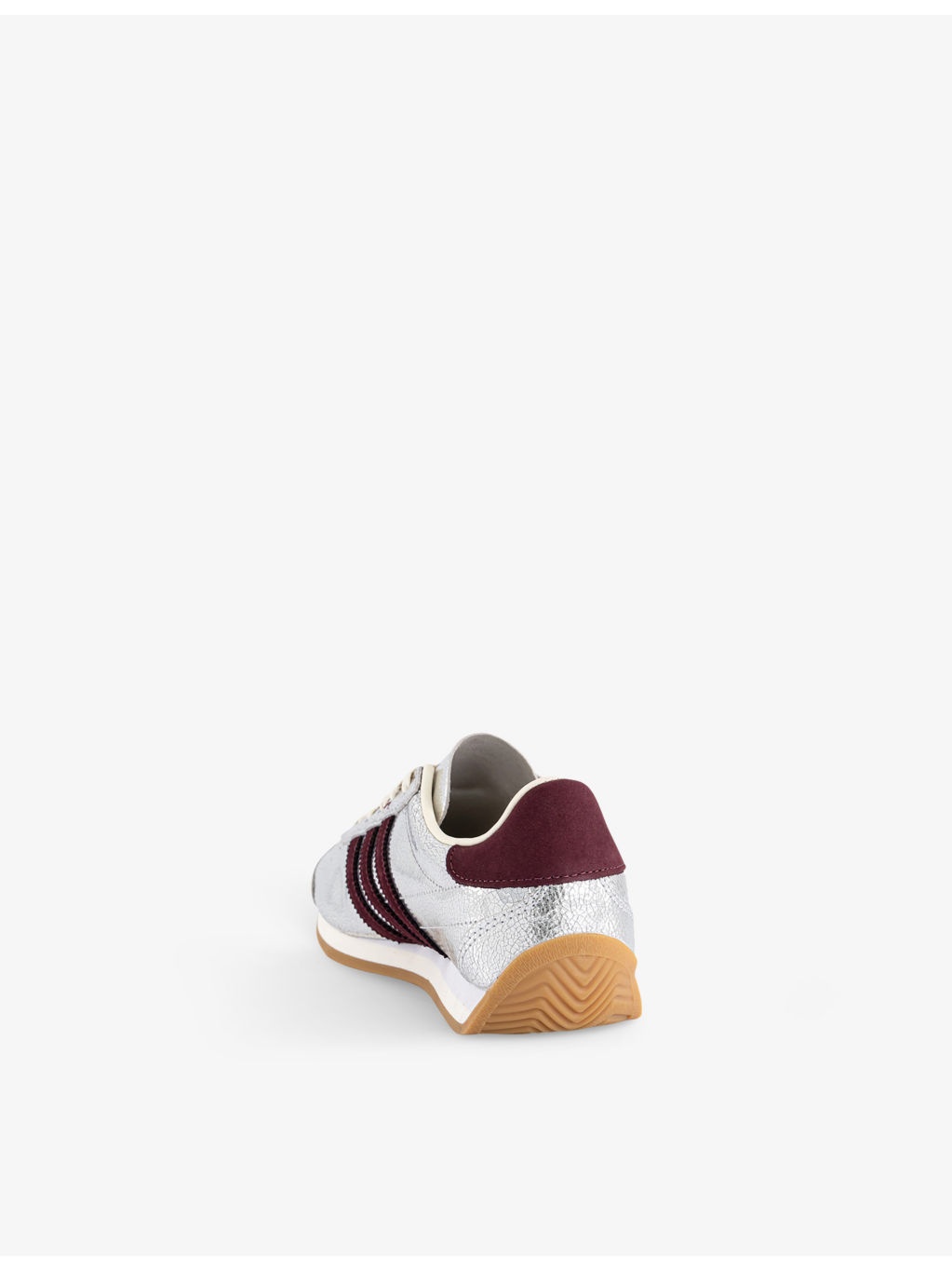 Country OG Metallic Leather Low-Top Trainers - 4