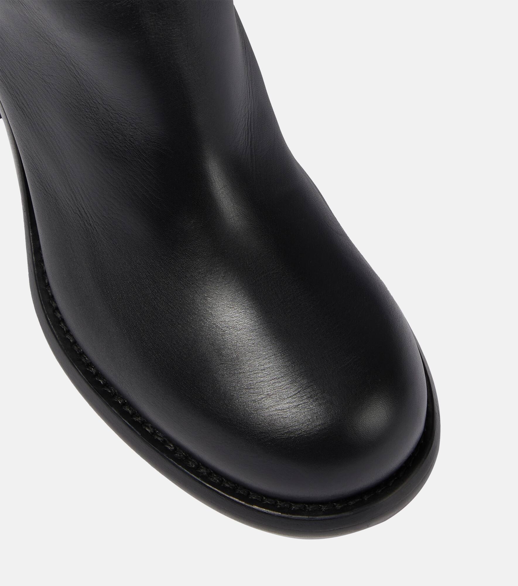 Leather over-the-knee boots - 6