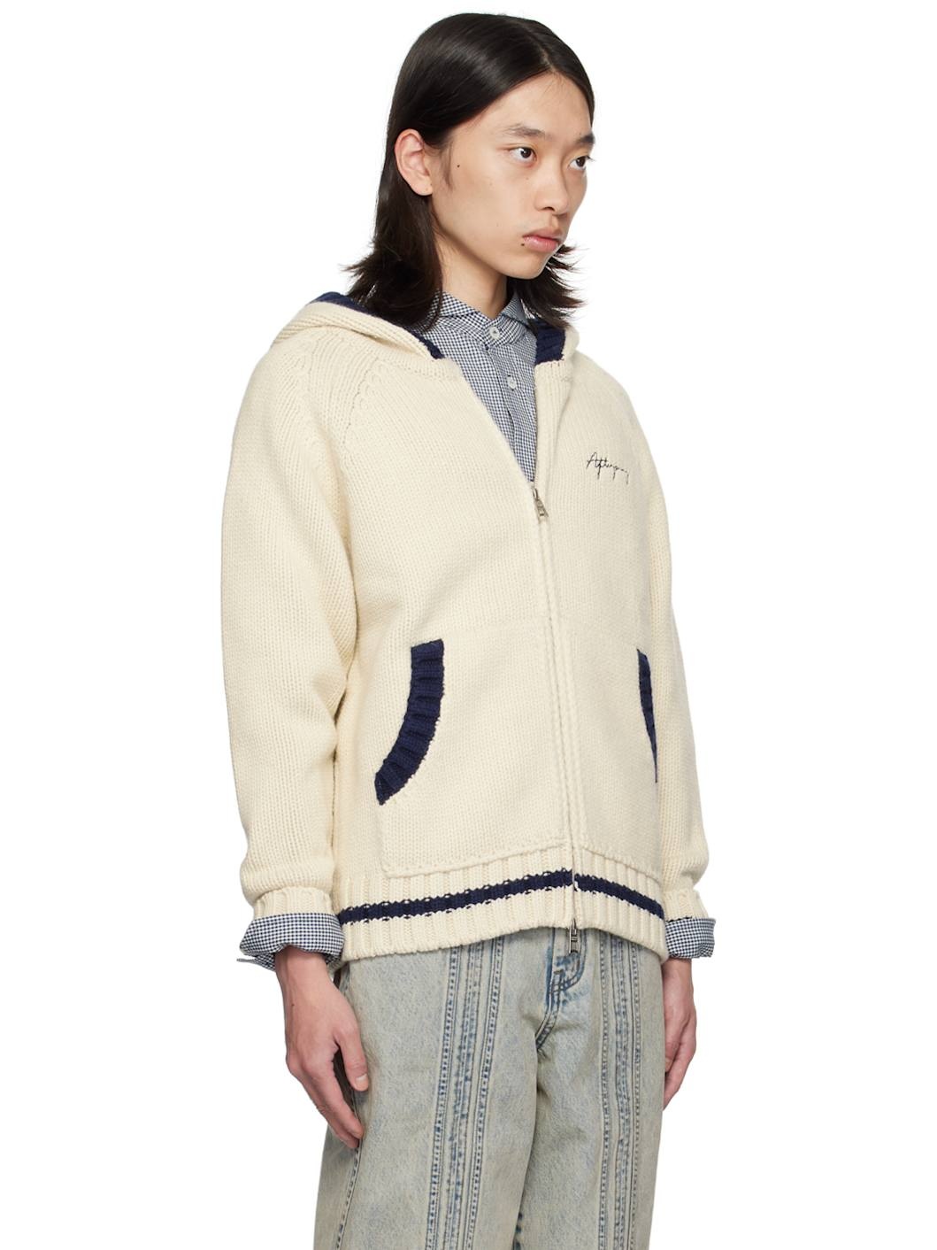 Off-White Embroidered Desert Hoodie - 2