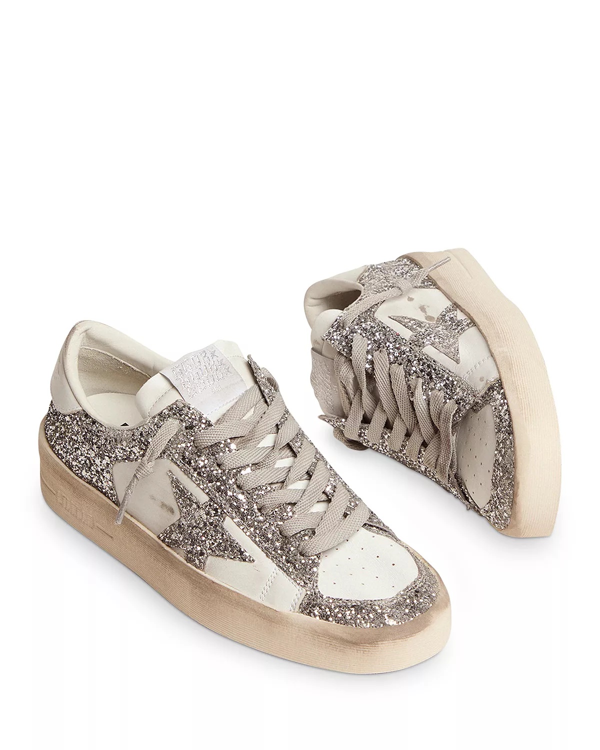 Women's Stardan Glitter Low Top Sneakers - 3