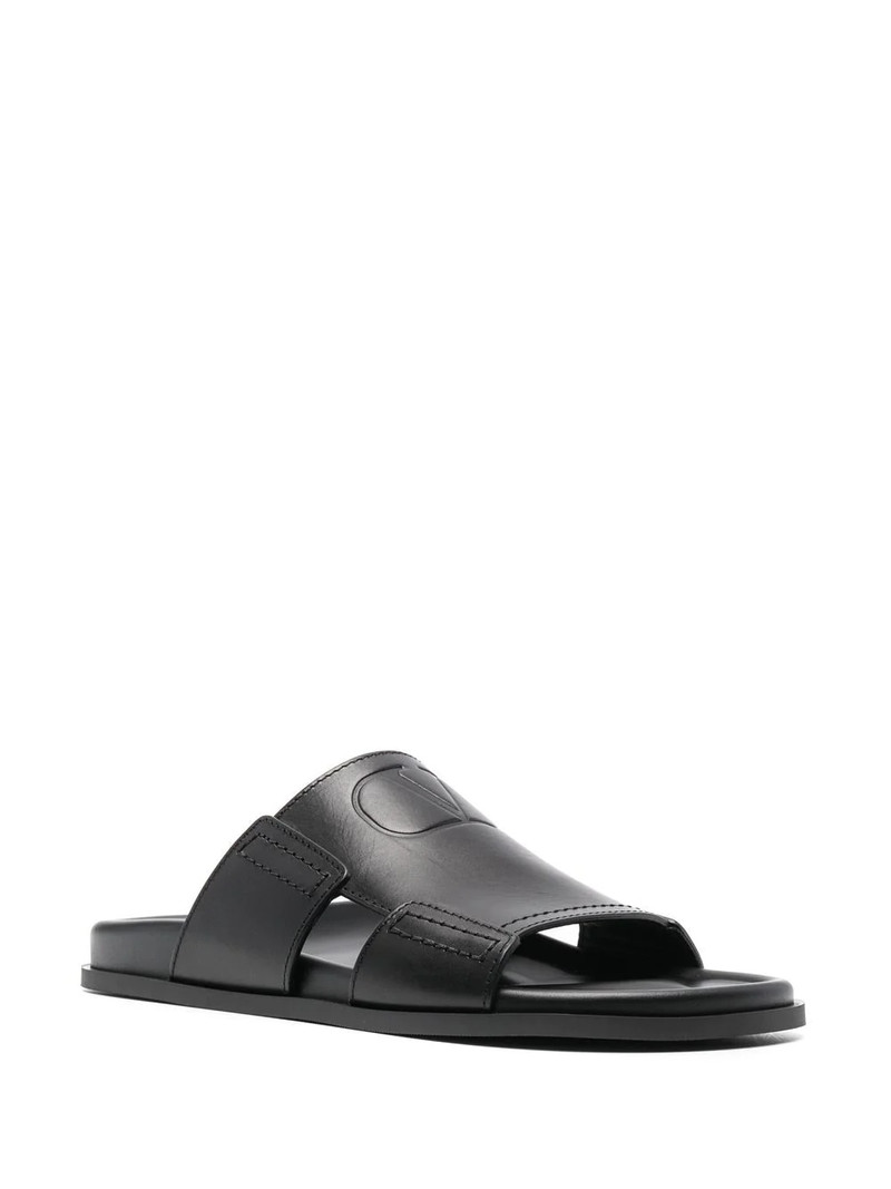 Valentino VLogo Signature slide sandals outlook