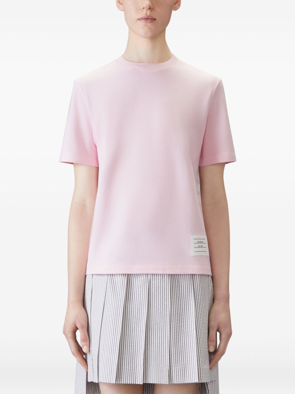 four-bar short-sleeve T-shirt - 3