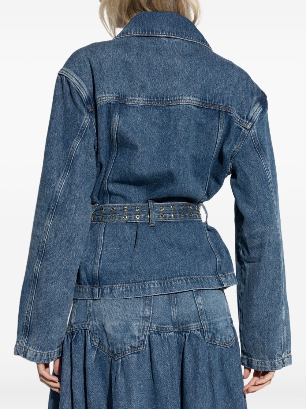 belted jacket - 4