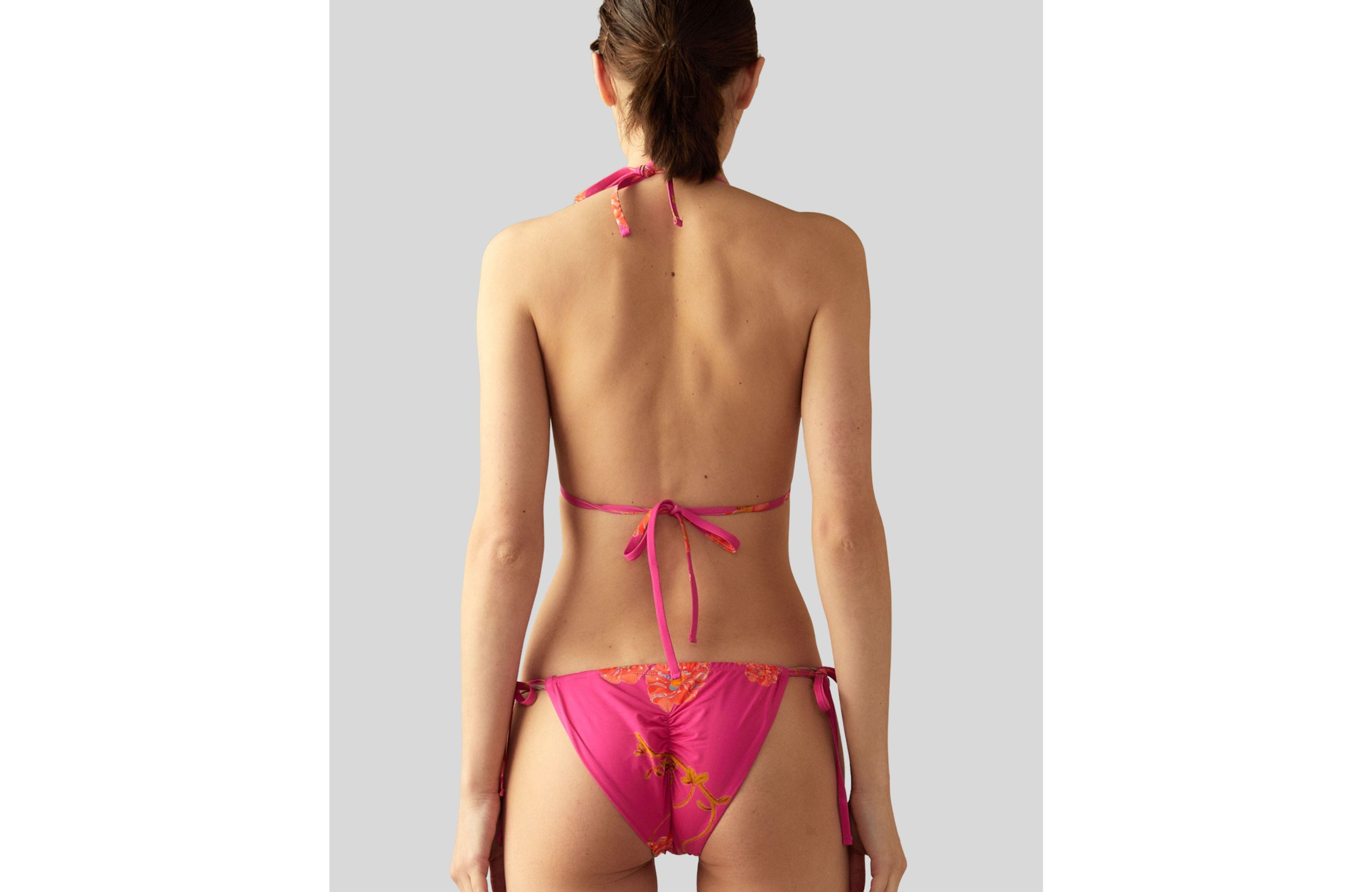 Cynthia Rowley Bella Bikini Top in Pink at Nordstrom - 9