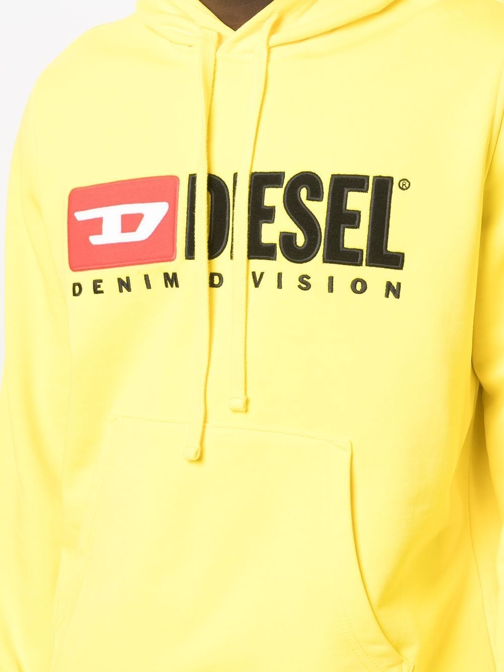 logo-print drawstring hoodie - 5