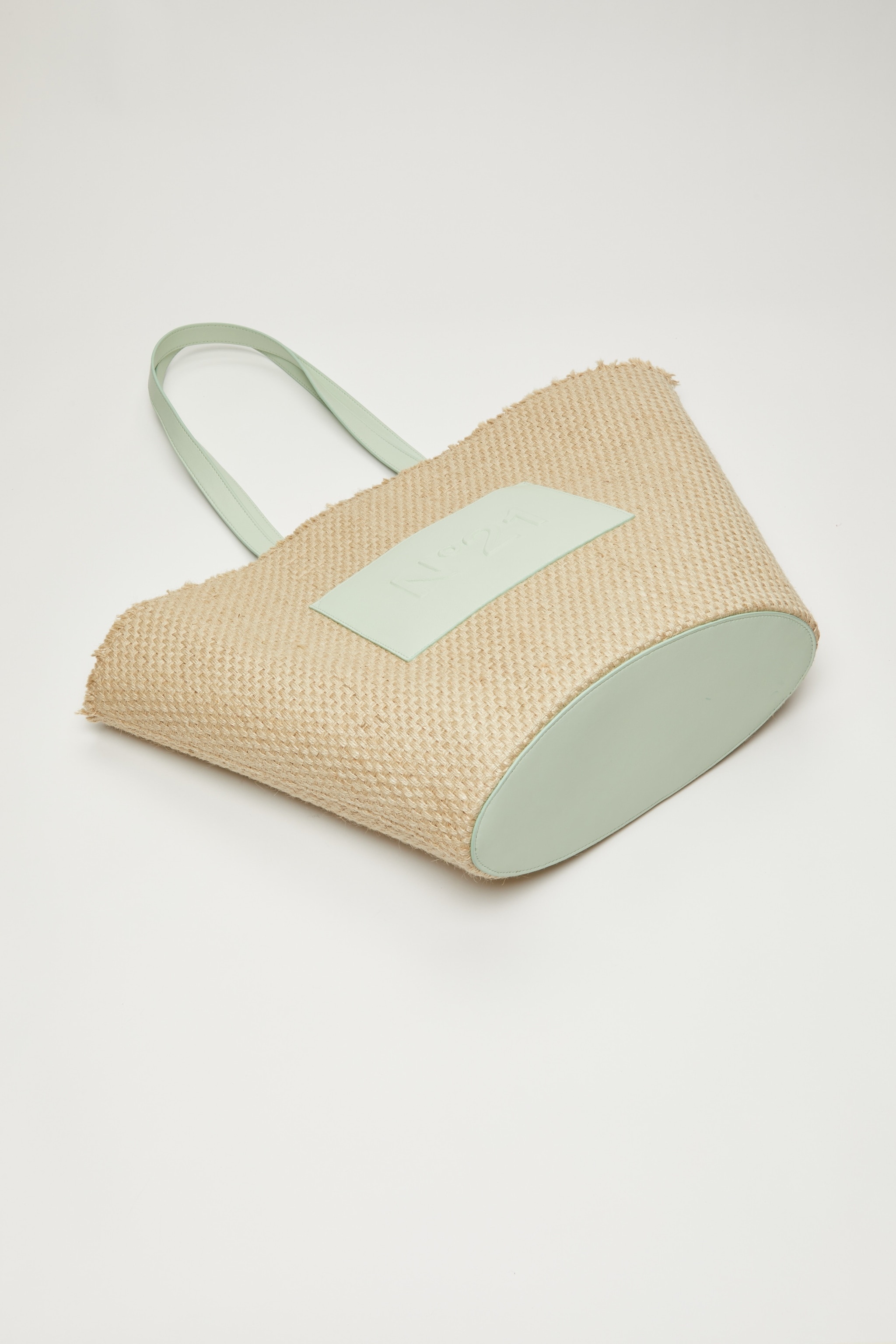 LOGO-EMBOSSED WOVEN SHOPPER - 4