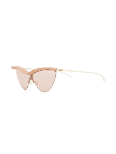 MYKITA x Maison Margiela cat-eye sunglasses outlook