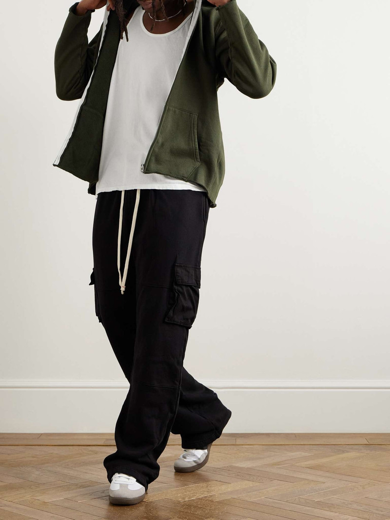 LES TIEN Garment-Dyed Cotton-Jersey Tank Top outlook