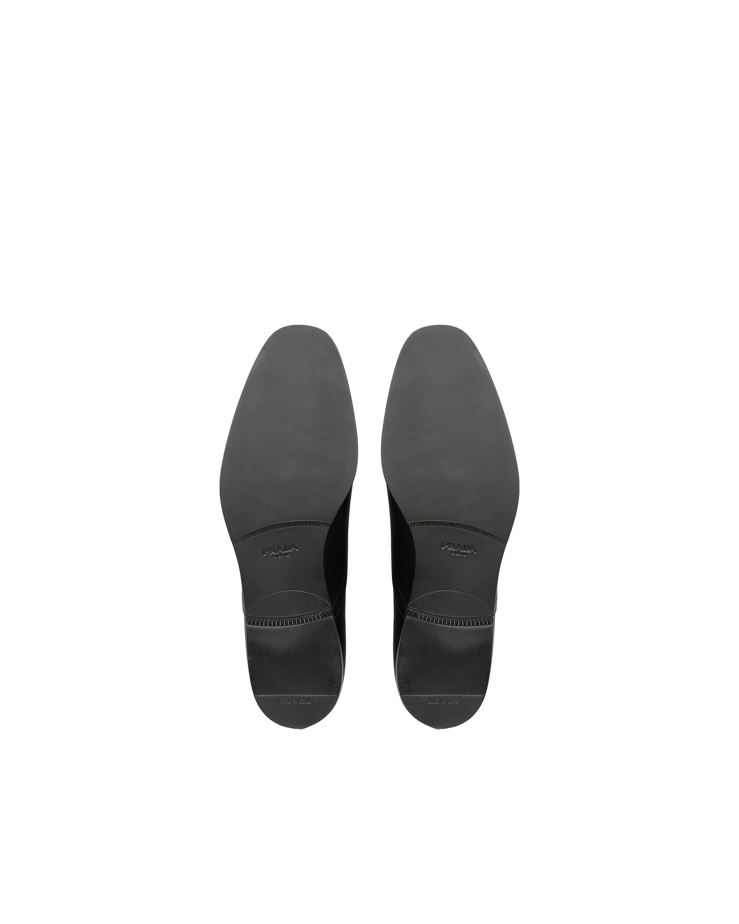 Saffiano leather Oxford shoes - 5