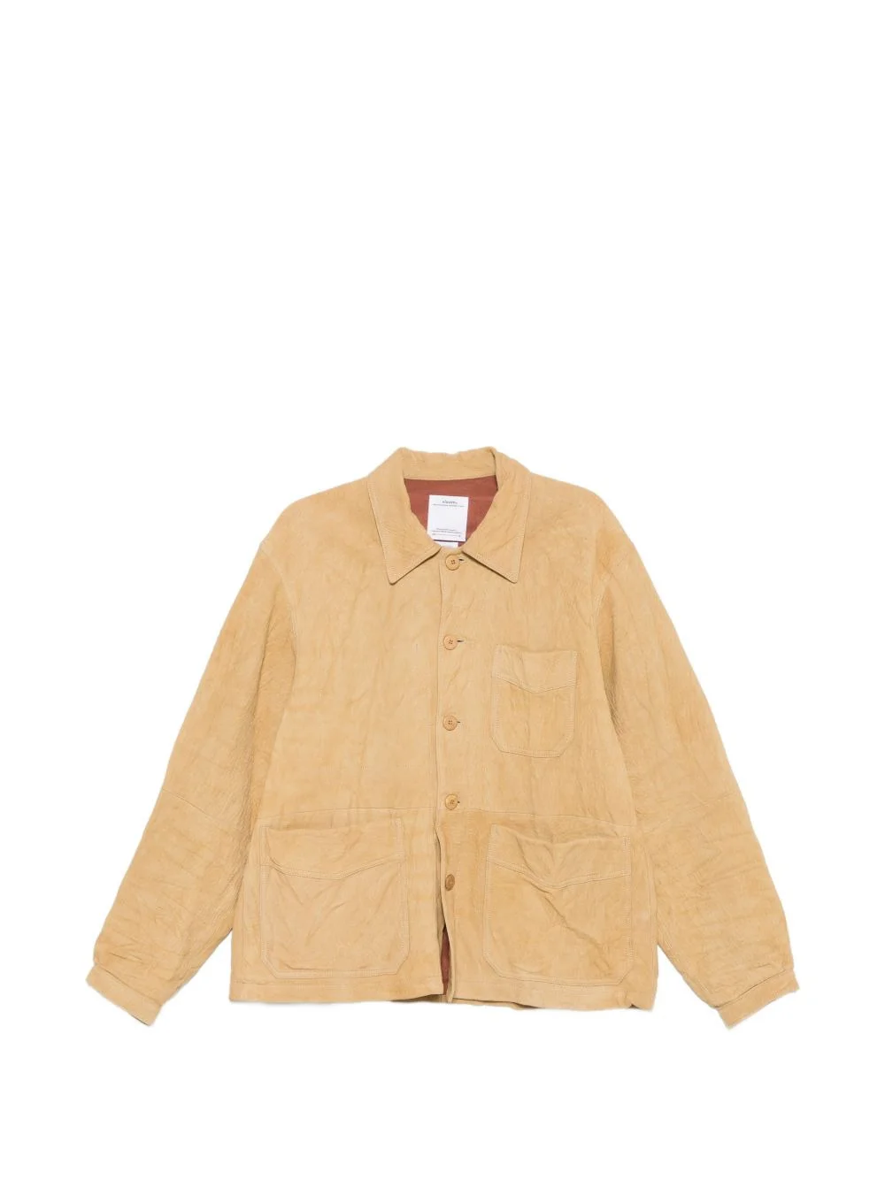 patch-pocket travail coverall jacket - 1