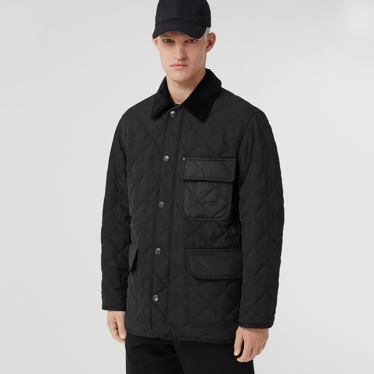 Diamond Quilted Thermoregulated Field Jacket - 7