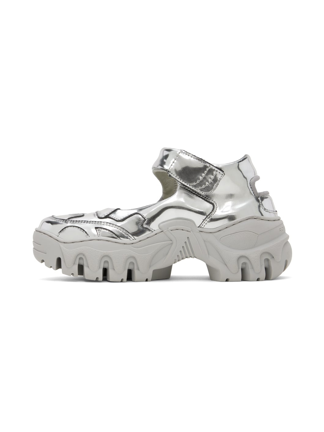 SSENSE Exclusive Silver Boccaccio II Ibiza Sneakers - 3