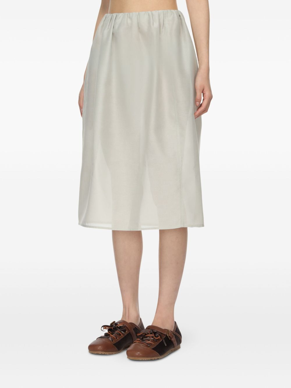 shirring skirt - 4