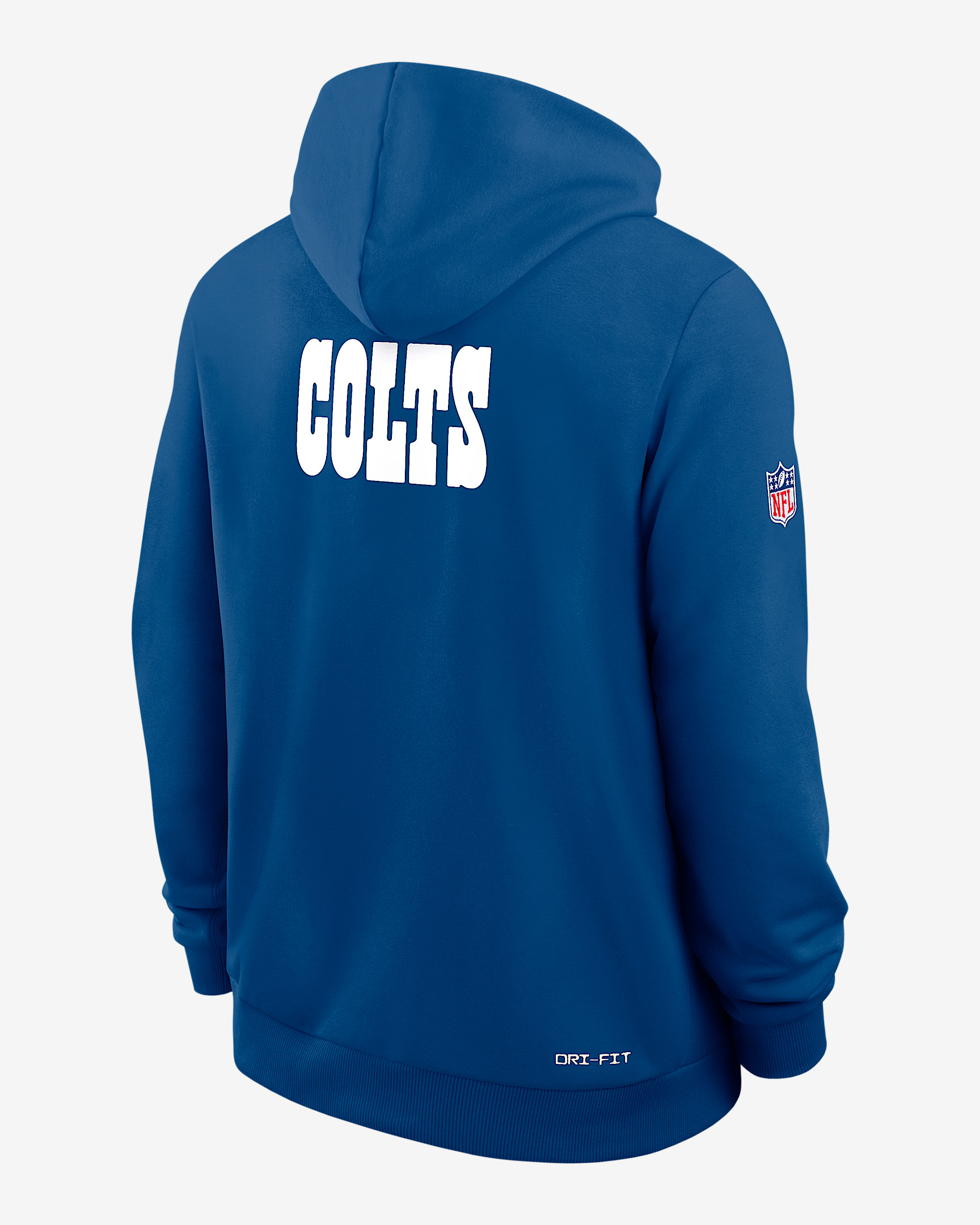 Indianapolis Colts Alt Offensive Set Play Sideline Men's Nike Dri-FIT NFL Pullover Hoodie - 2
