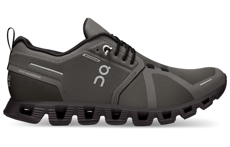 (WMNS) On Running Cloud 5 Waterproof 'Olive Green Black' 59.98836 - 3