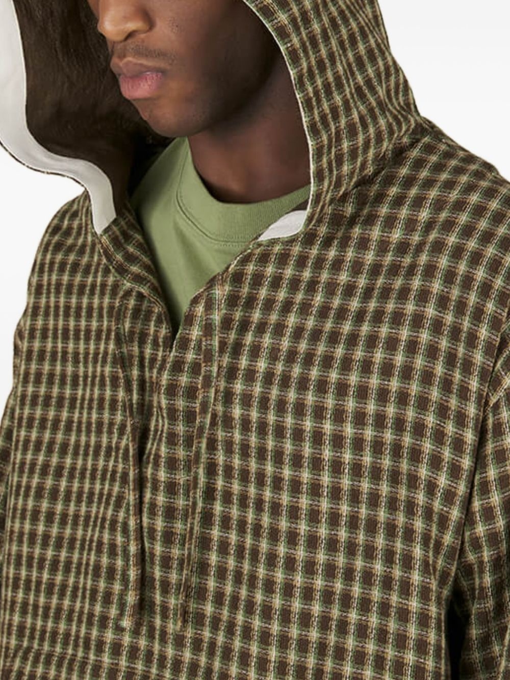 CHECKED HOODIE - 3